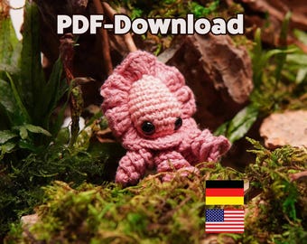 Sepia Amigurumi Crochet Pattern – Quick, Stylish & with Mantle Fin!