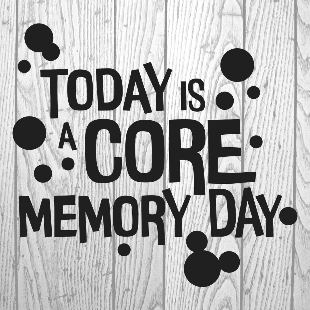 Core Memory, SVG, Vinyl Cut File, Pdf, Jpg, Png, Ai, Printable Design ...