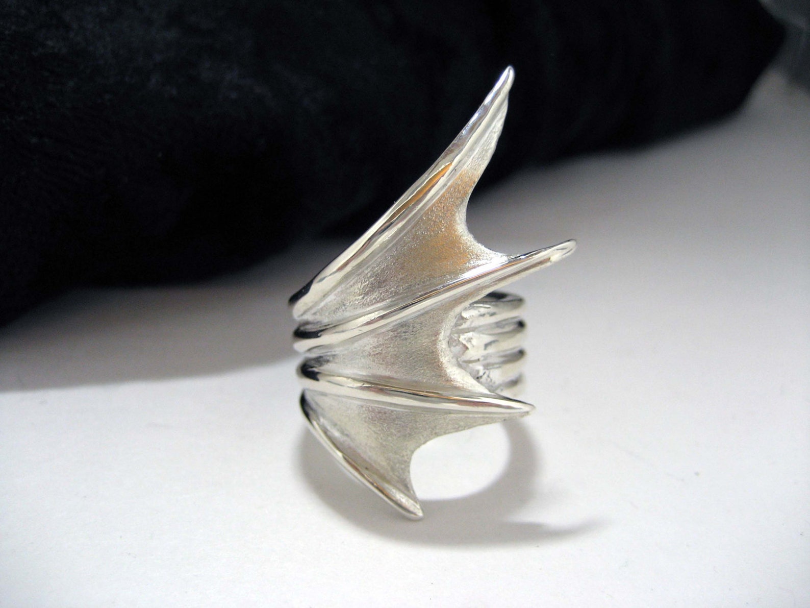 Dragon Wing Ring Etsy
