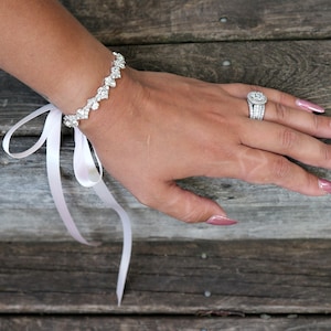 Silber Strass Braut Armband,Brautschmuck,Brautschmuck,Brautschmuck,#B31
