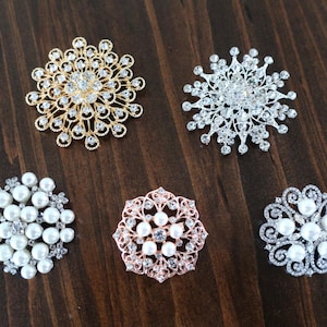 Rhinestone Brooches, Pearl Brooches,Bridal Brooch, Wedding Jewelry,Bridal Accessories,Wedding Accessories,Bridal Jewelry,Bridal Brooches