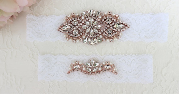 Silver Crystal Garter Set,Wedding Garter,Bridal Accessories,Boho Garter Set,Toss Garter,Keepsake Garter,#G31