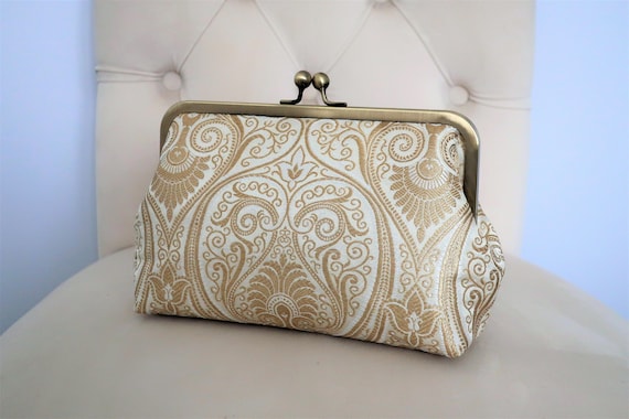 Ivory cheap wedding bag