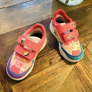 Custom made, hand painted trainers