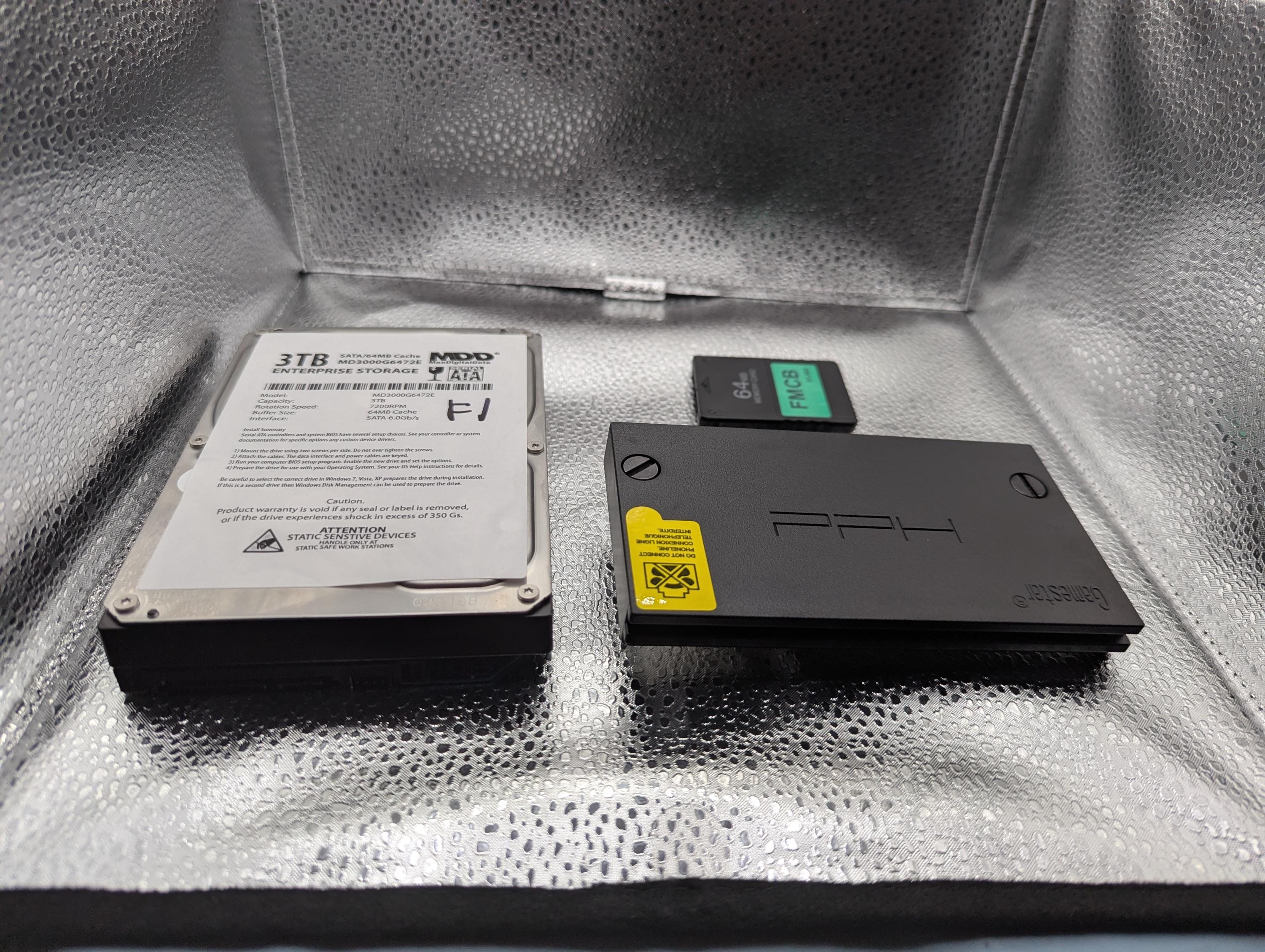 Hard Disk Pa2 Slim Ps2 Hard Disk Playstation Preloaded Games 500gb