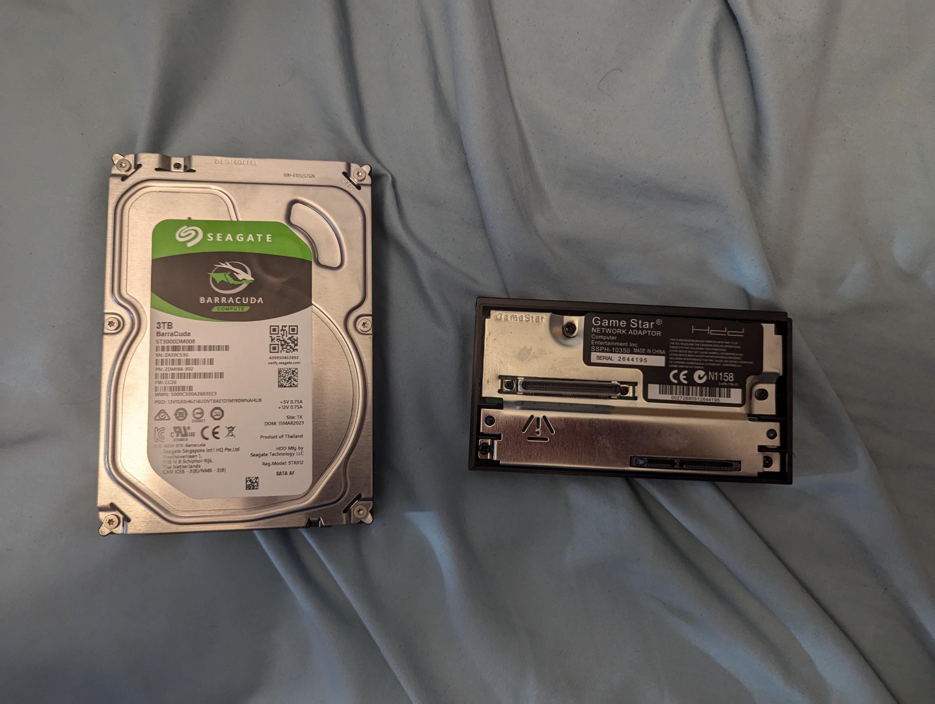 Hdd With Ps2 Games - Etsy