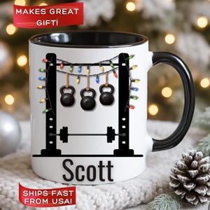 Kettlebell Mug - Etsy