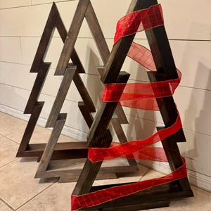 Wooden Christmas Trees
