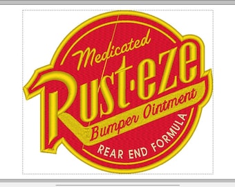 Cars &#39;Rust-eze&#39; Embroidery Machine File