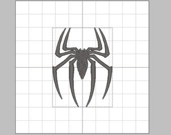 Superhero 'Spider-Man' Logo Embroidery Machine File