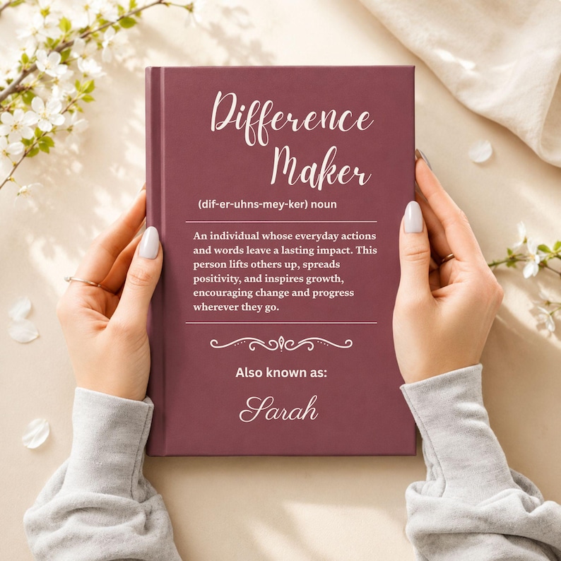 Medical Professional Recognition Award Personalized Journal Nurse Appreciation Gift Custom Notebook Healthcare Worker Thank You Present Physician Doctor Gift Engraved Memento Hospital Staff Keepsake Clinician Graduation Retirement Present