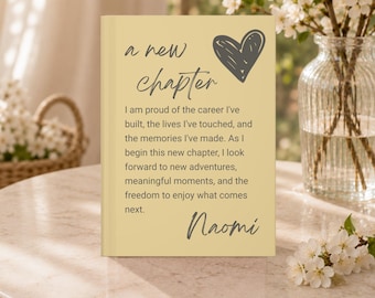Divorce Gift Women Fresh Start Journal Personalized Hardcover New Chapter Starting Over After Post Encouragement Moving Forward Notebook