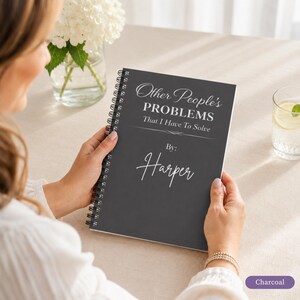 Work Friend Present Custom Name Notebook Personalized Spiral Journal Office Humor Gift Funny Professional Stationery Coworker Appreciation Idea Meeting Planner Essential Daily Task Organization Work Bestie Recognition Present Custom