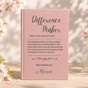 Personalized Journal Custom Notebook Nurse Gift Medical Professional Appreciation Present Engraved Memento Healthcare Worker Thank You Gift Doctor Physician Recognition Award Hospital Staff Keepsake Clinician Graduation Gift Retirement