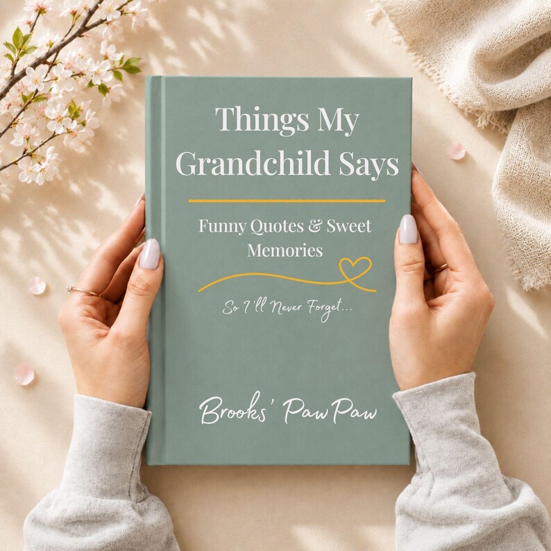 Grandmother Keepsake Journal Memory Book Recording Things Grandchild Says Funny Quotes Sweet Memories Personalized Gift For Grandma Nana Birthday Present Mother Day Keepsake Family Memory Collection Precious Moments Recording Beautiful
