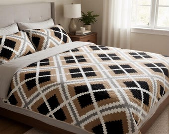 Crochet pattern C2C/sc/dc/hdc/Diagram with written description/instant PDF file download. Tapestry