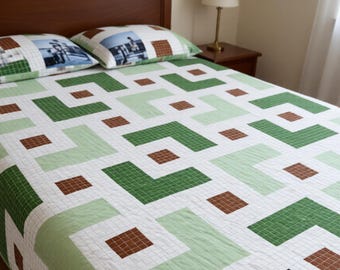 Crochet pattern C2C. Written description. Instant PDF download.C2C Blanket