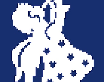 Crochet pattern - c2c-sc-dc-hdc/Written description. Instant PDF download. Blanket c2c. Diagram. Tapestry