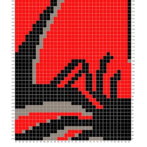 Spiderman Crochet Pattern/Instant PDF download. Written description. Tapestry.Large blanket image 5