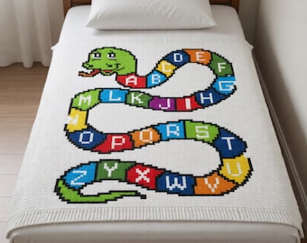 Crochet pattern. Pattern C2C. Instant download of a PDF file with written instructions. Tapestry crochet.