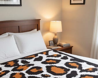 Leopard Print C2C Crochet Pattern, Written Instructions, Instant Download PDF/sc/dc/hdc