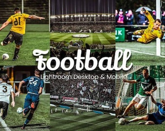 21 Football Lightroom Presets Mobile | American Football Photo Editing | Sports Presets | Action Shots | Instagram Mobile