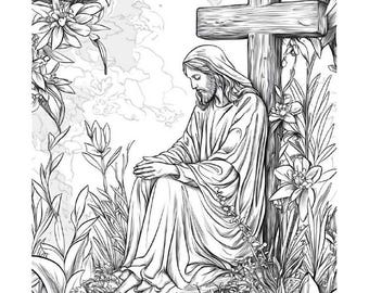 100 Church Coloring Pages - 100 coloring pages for adults and children with church motifs Printable Digital Download PDF Bestseller article popular