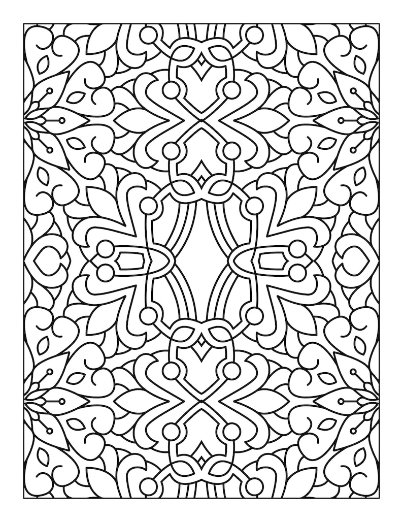 10 Coloring Pages and Templates | for Adults & Children | Instant ...