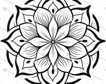 50 beautiful mandala coloring pages, printable coloring pages, coloring pages for adults, mandalas, stress relief