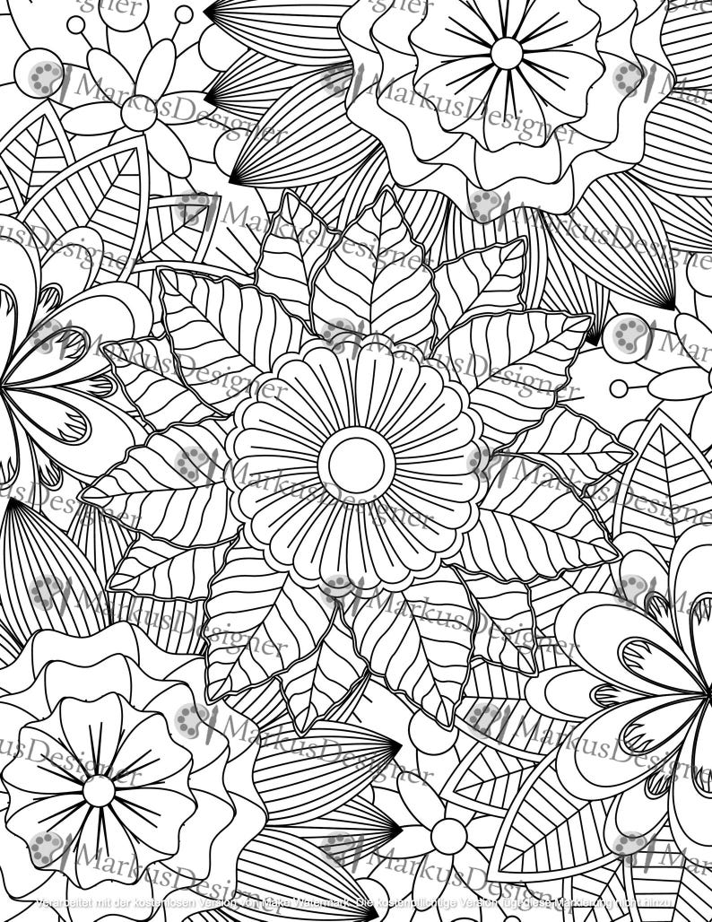 60 Coloring Pages and Templates | for Adults & Children | Instant ...