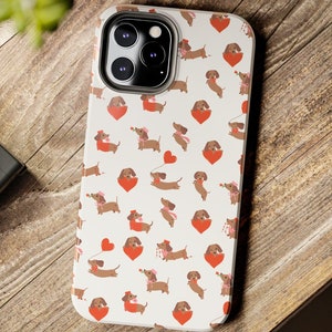 Dachshund Phone Case - Sausage Dog Phone Case - Gift Idea for Dog Lovers