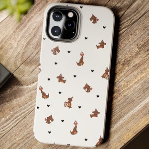 Dachshund Phone Case - Dachshund Phone Accessory - Valentine&#39;s Day Phone Case