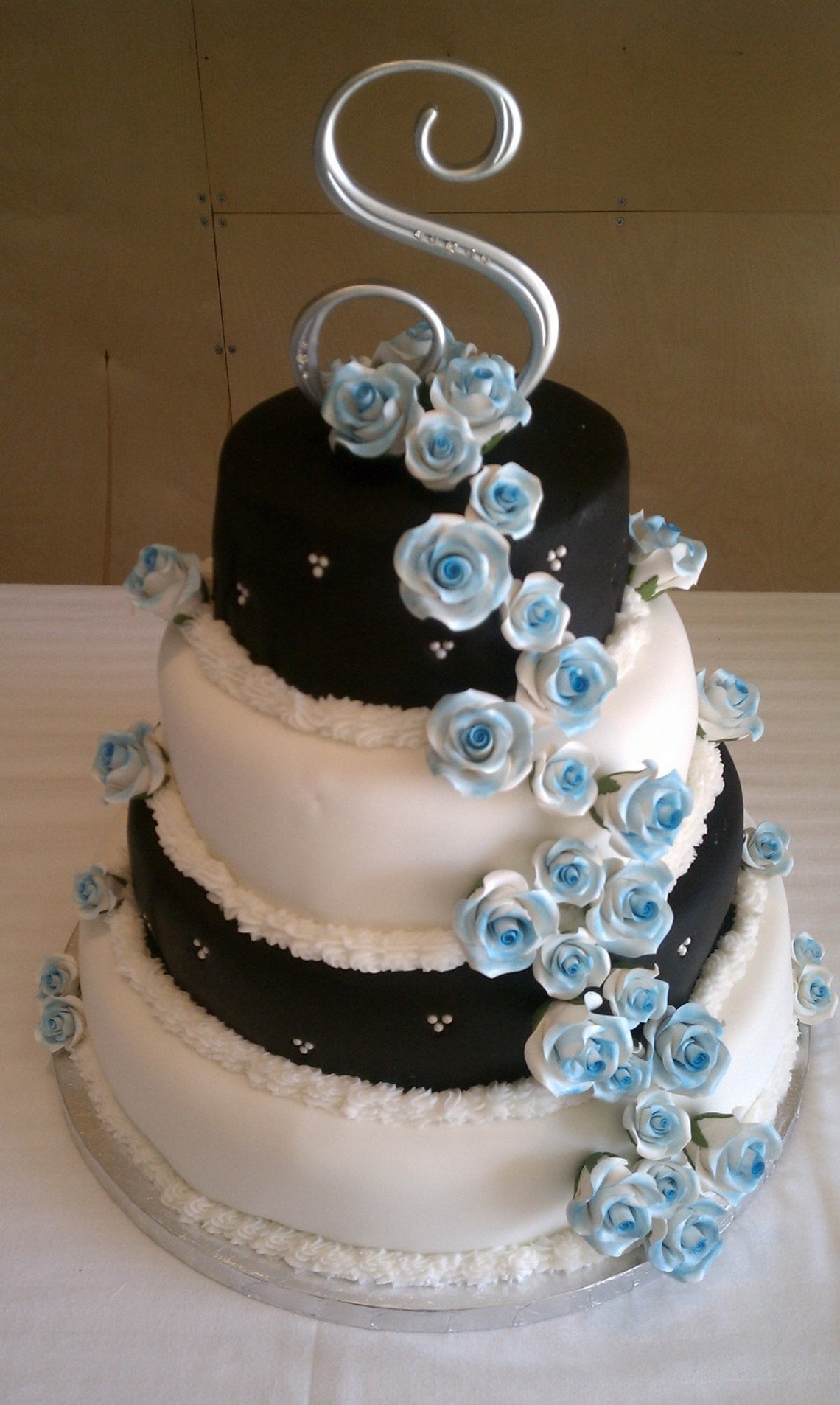 White Rose Gum Paste Flower Sprays for Weddings and Cake Etsy