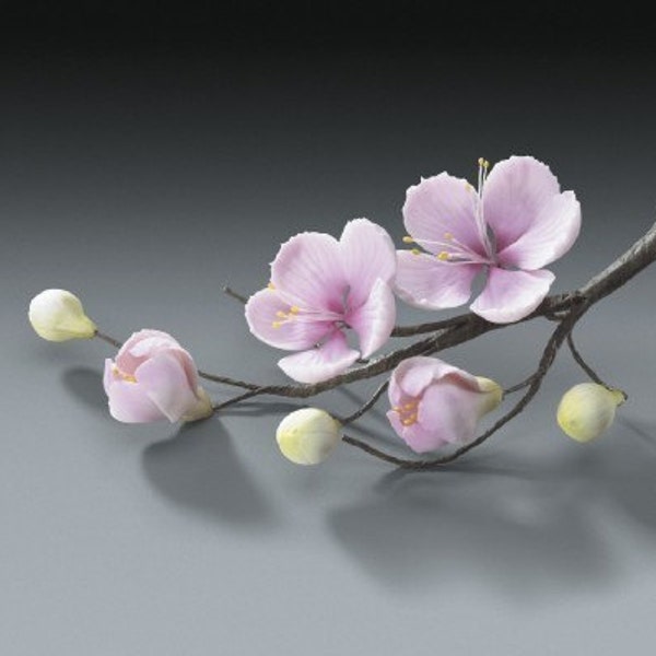 Cherry Blossom Flower Branch Gum Paste for Weddings and Cake Decorating