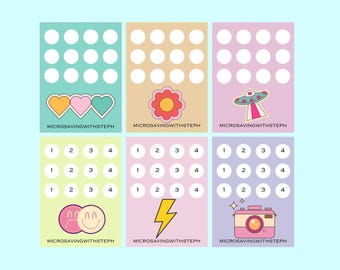 Retro Mini Savings Challenges