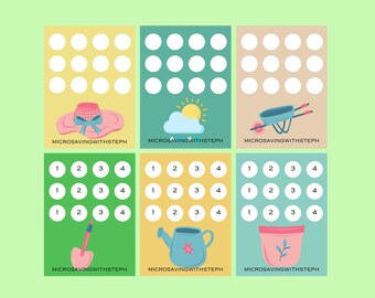 Gardening Mini savings challenges