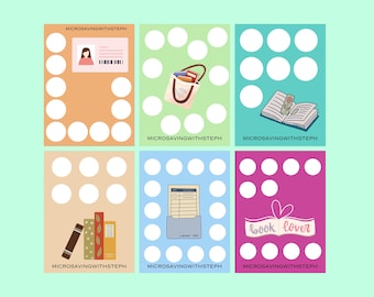 Bookish mini savings challenges