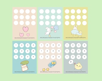 Cute Mini Savings Challenge