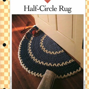 Half-Circle Rug - Rugs & Pillows 20 | Vanna Crochet Faves 85200-G