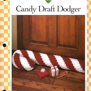 Candy Draft Dodger - Christmas Trads 12 | Vanna Crochet Faves 85120-F