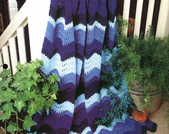 Sky & Shadows - Ripple Sensations | Needlecraft Shop Afghan Series 992042