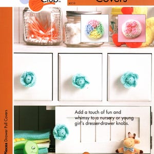 Drawer Pull Covers | Annie's Scrap Crochet Club Bits & Pieces SCC13