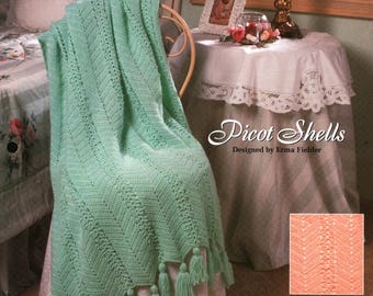 Picot Shells - Ripple Sensations | Needlecraft Shop Afghan Series 932040