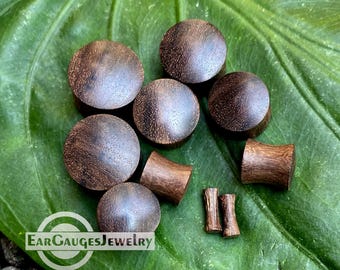 Pair Ear Plugs, Wood Ear Gauges, Ear Stretch, Plugs and Tunnels
