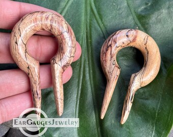 Keyhole Ear Gauges Earrings 8g 6g 4g 2g 0g  00g and more
