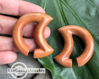 Half Moon Ear Gauges 8g 6g 4g 2g 0g  00g and more