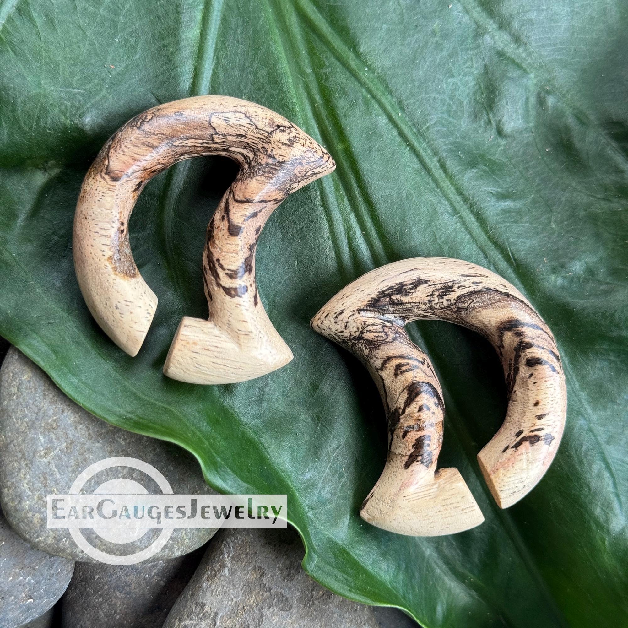 Half Moon Ear Gauges 8g 6g 4g 2g 0g  00g and more