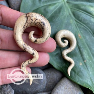 Alargadores de orelha espiral 8g 6g 4g 2g 0g 00g e mais