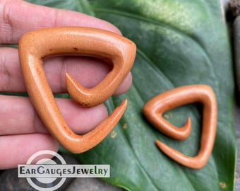 Ear Gauges Triangle Spiral 8g 6g 4g 2g 0g  00g and more