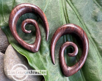 Ear Gauges Spiral 8g 6g 4g 2g 0g  00g and more